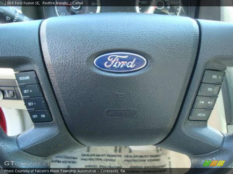 Redfire Metallic / Camel 2006 Ford Fusion SE
