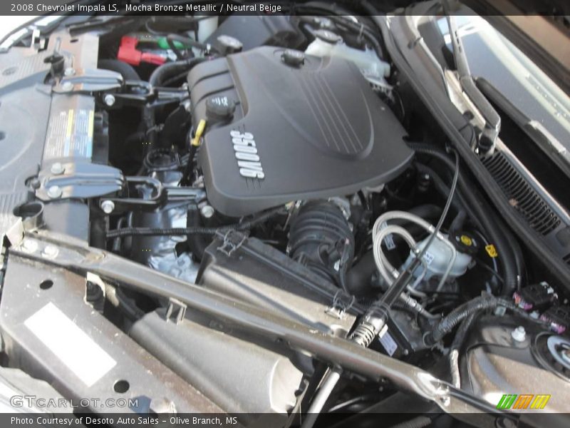 Mocha Bronze Metallic / Neutral Beige 2008 Chevrolet Impala LS