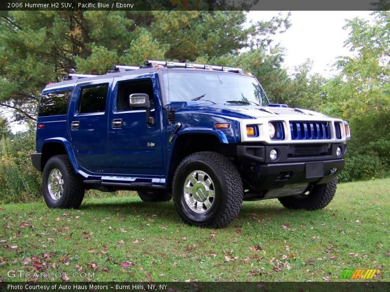 Pacific Blue / Ebony 2006 Hummer H2 SUV
