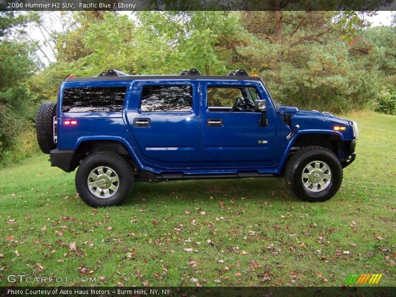 Pacific Blue / Ebony 2006 Hummer H2 SUV