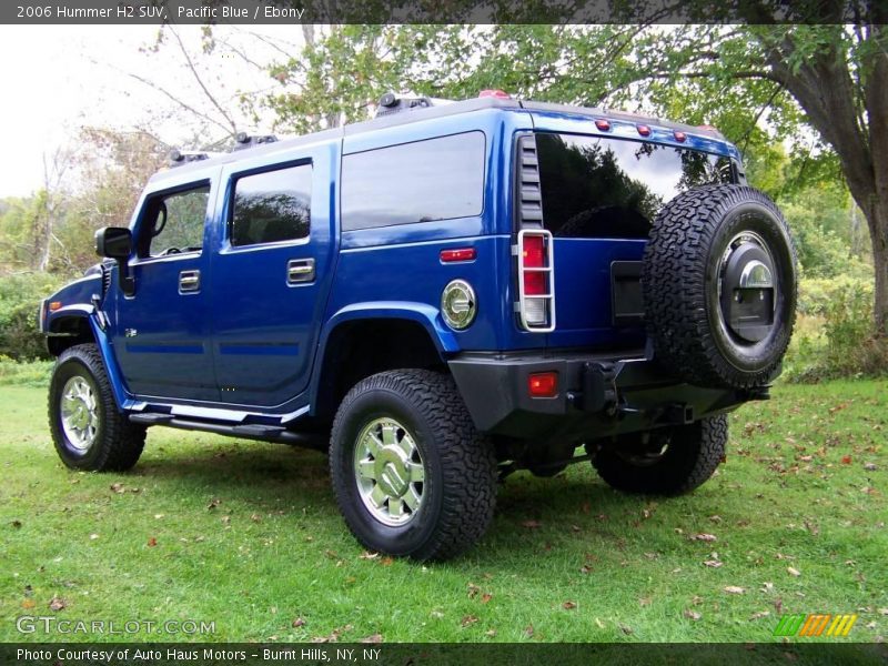 Pacific Blue / Ebony 2006 Hummer H2 SUV