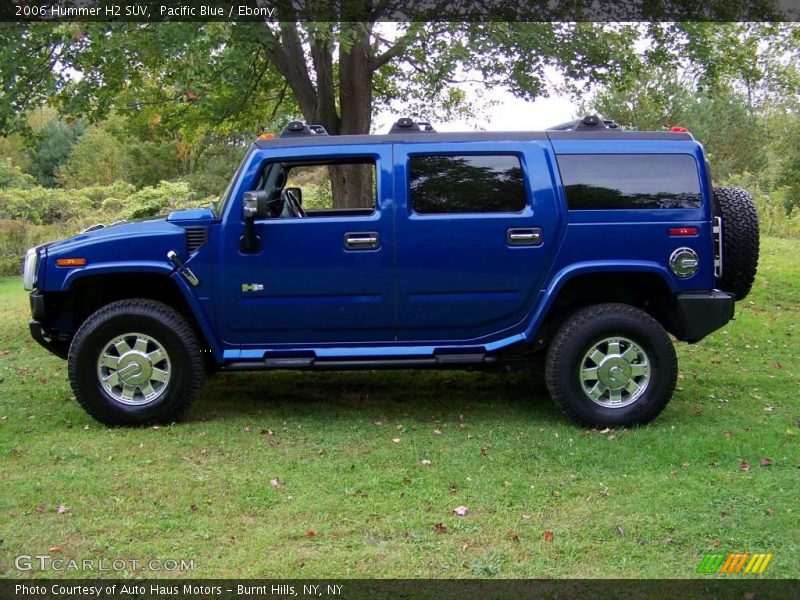 Pacific Blue / Ebony 2006 Hummer H2 SUV