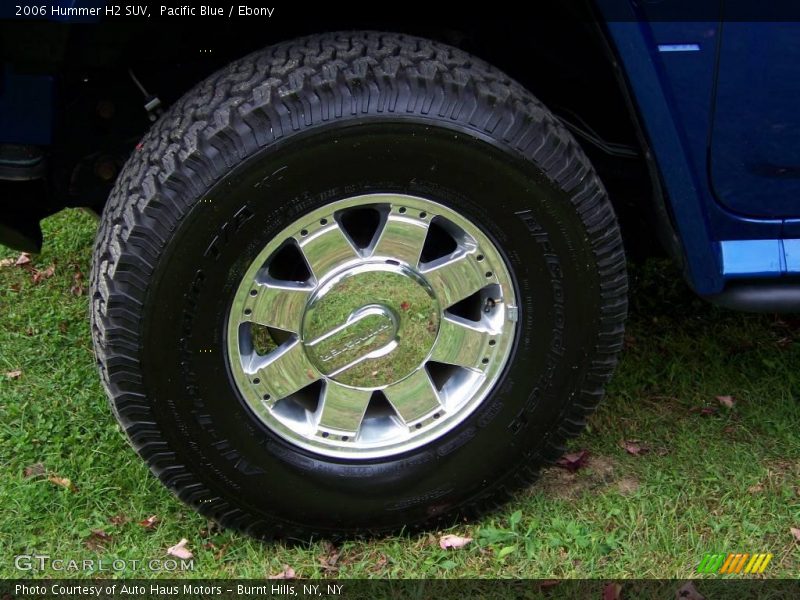 Pacific Blue / Ebony 2006 Hummer H2 SUV