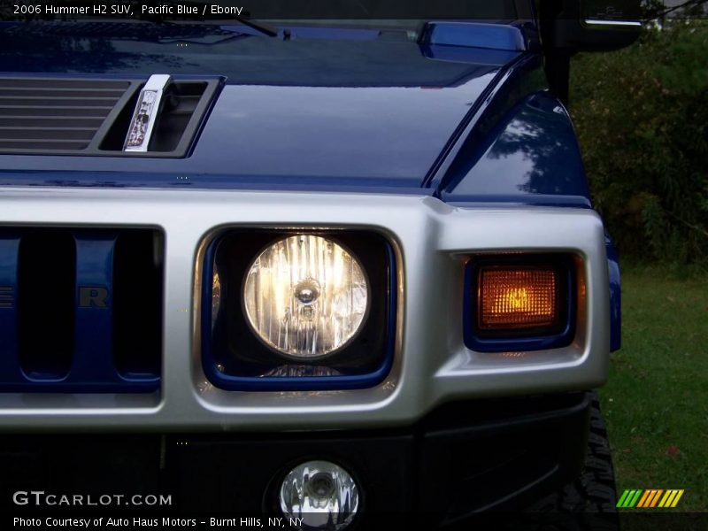 Pacific Blue / Ebony 2006 Hummer H2 SUV