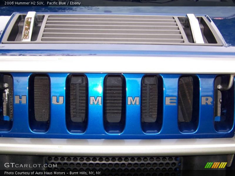 Pacific Blue / Ebony 2006 Hummer H2 SUV