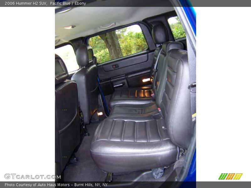 Pacific Blue / Ebony 2006 Hummer H2 SUV