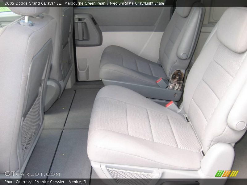 Melbourne Green Pearl / Medium Slate Gray/Light Shale 2009 Dodge Grand Caravan SE