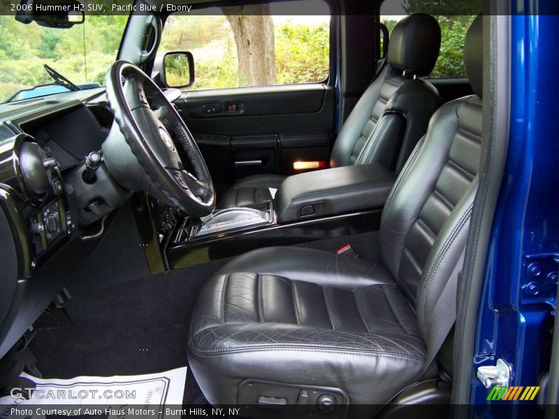 Pacific Blue / Ebony 2006 Hummer H2 SUV