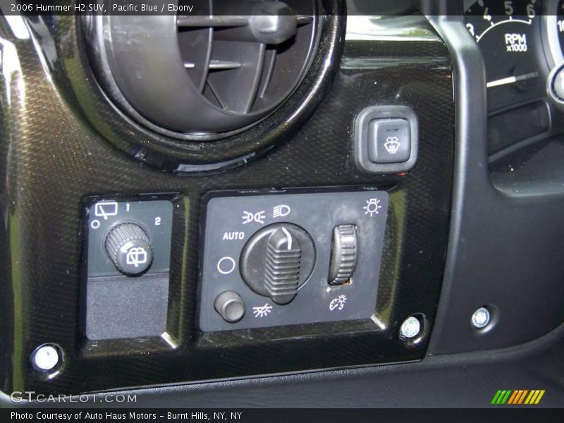 Pacific Blue / Ebony 2006 Hummer H2 SUV