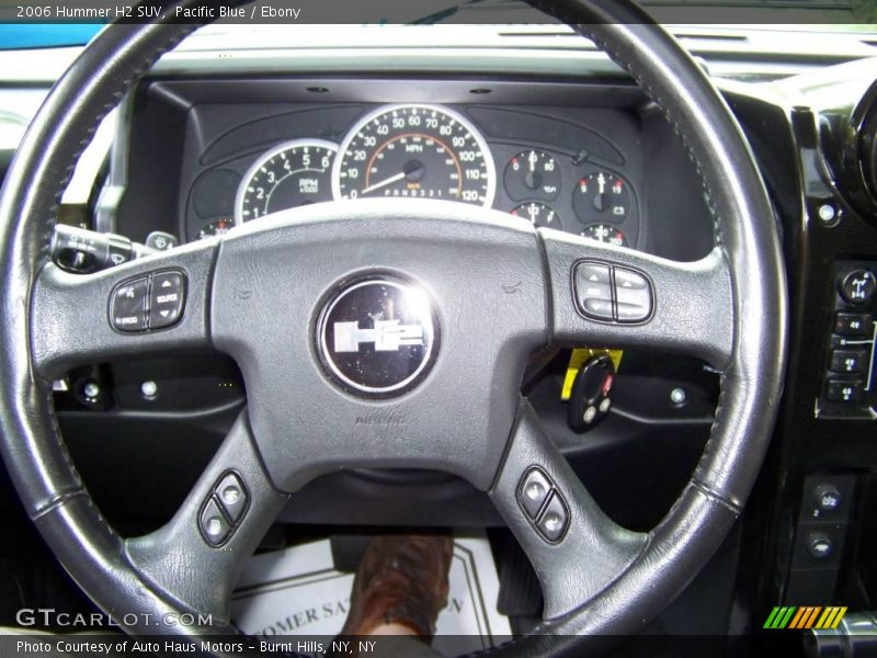 Pacific Blue / Ebony 2006 Hummer H2 SUV