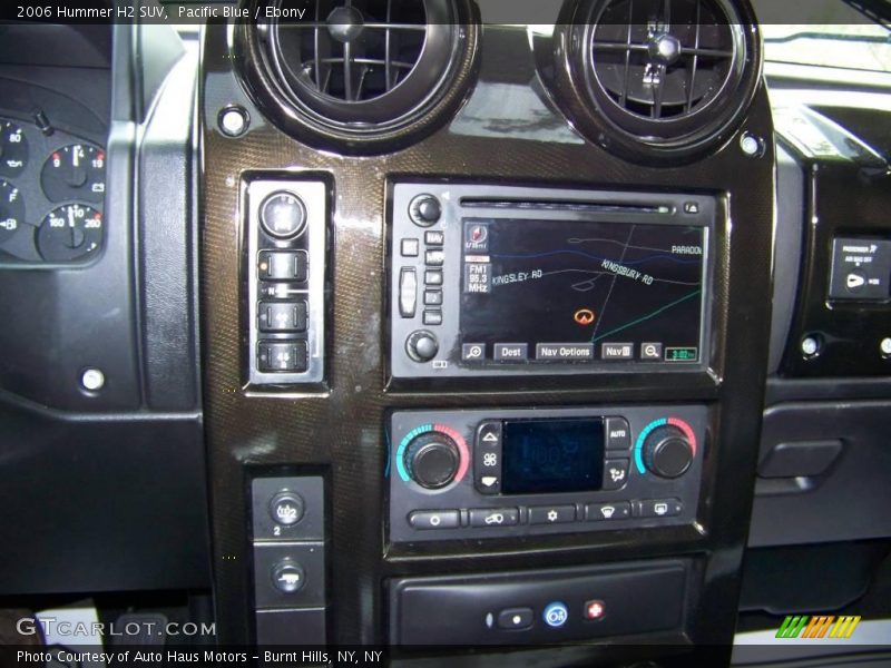 Pacific Blue / Ebony 2006 Hummer H2 SUV