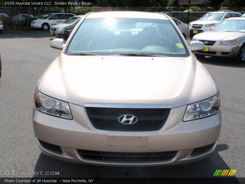 Golden Beige / Beige 2008 Hyundai Sonata GLS