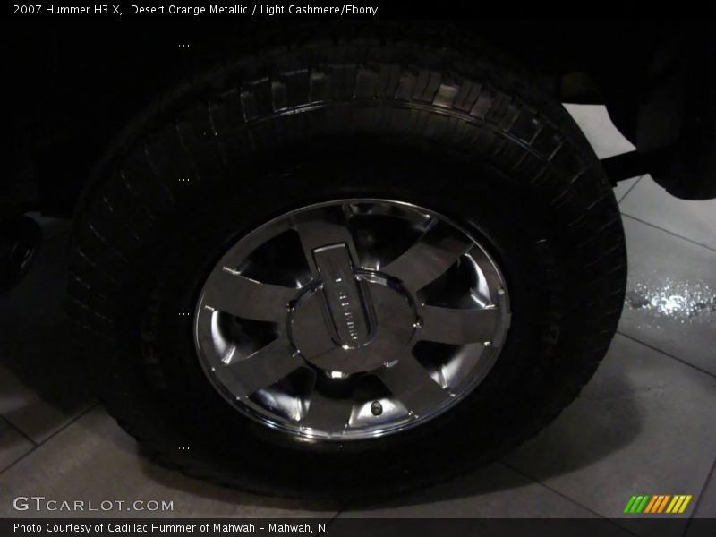 Desert Orange Metallic / Light Cashmere/Ebony 2007 Hummer H3 X
