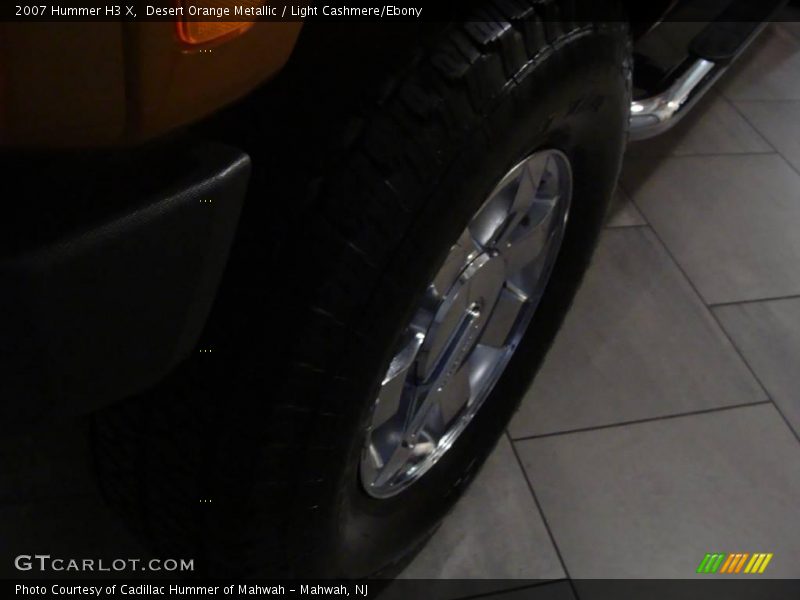 Desert Orange Metallic / Light Cashmere/Ebony 2007 Hummer H3 X