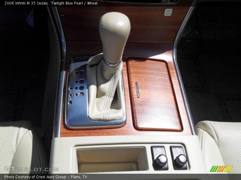 Twilight Blue Pearl / Wheat 2006 Infiniti M 35 Sedan