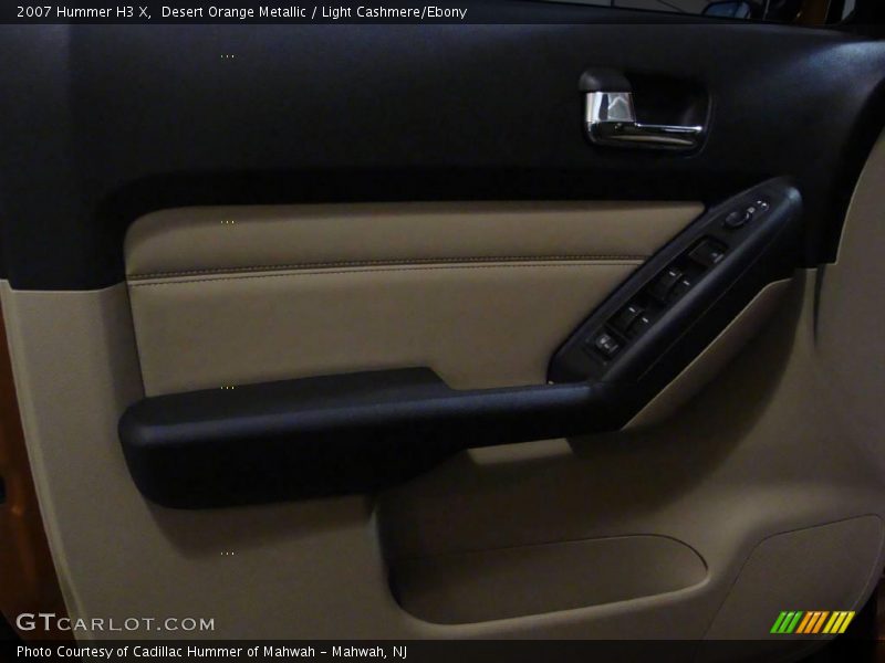 Desert Orange Metallic / Light Cashmere/Ebony 2007 Hummer H3 X