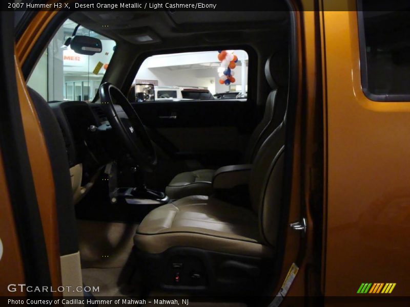 Desert Orange Metallic / Light Cashmere/Ebony 2007 Hummer H3 X