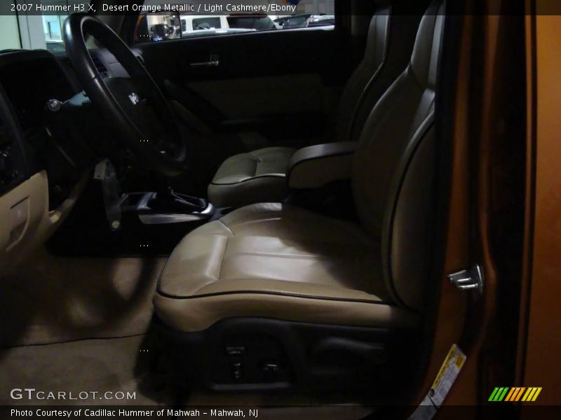 Desert Orange Metallic / Light Cashmere/Ebony 2007 Hummer H3 X