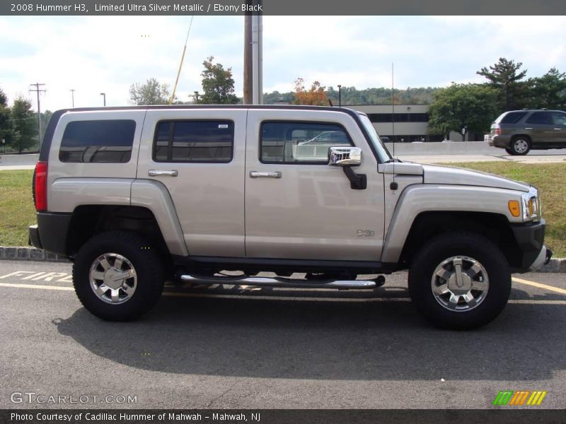 Limited Ultra Silver Metallic / Ebony Black 2008 Hummer H3