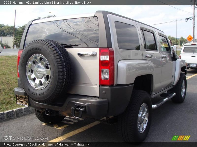 Limited Ultra Silver Metallic / Ebony Black 2008 Hummer H3