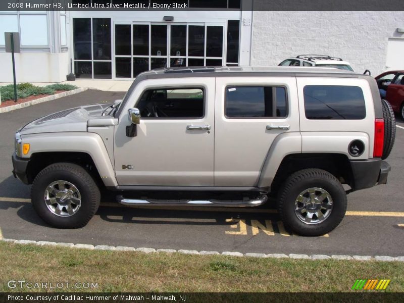 Limited Ultra Silver Metallic / Ebony Black 2008 Hummer H3