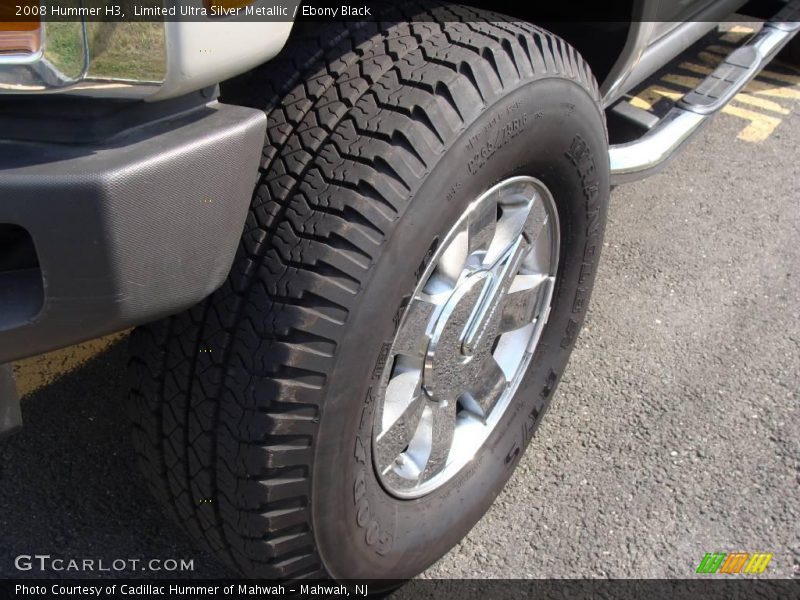 Limited Ultra Silver Metallic / Ebony Black 2008 Hummer H3