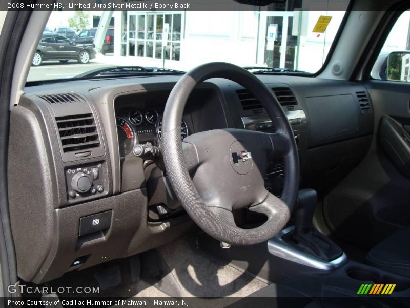 Limited Ultra Silver Metallic / Ebony Black 2008 Hummer H3