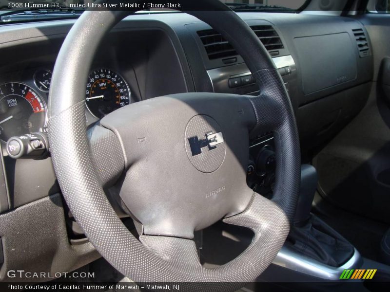 Limited Ultra Silver Metallic / Ebony Black 2008 Hummer H3