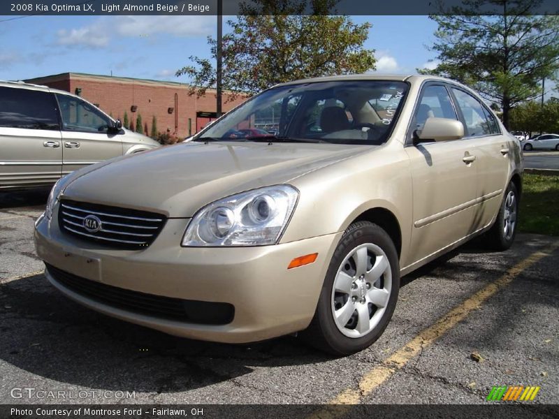 Light Almond Beige / Beige 2008 Kia Optima LX