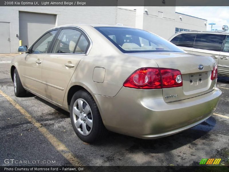 Light Almond Beige / Beige 2008 Kia Optima LX