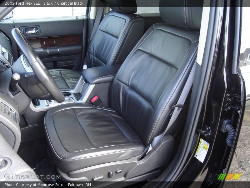 Black / Charcoal Black 2009 Ford Flex SEL