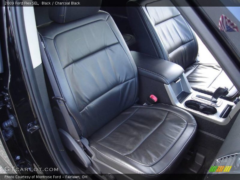 Black / Charcoal Black 2009 Ford Flex SEL
