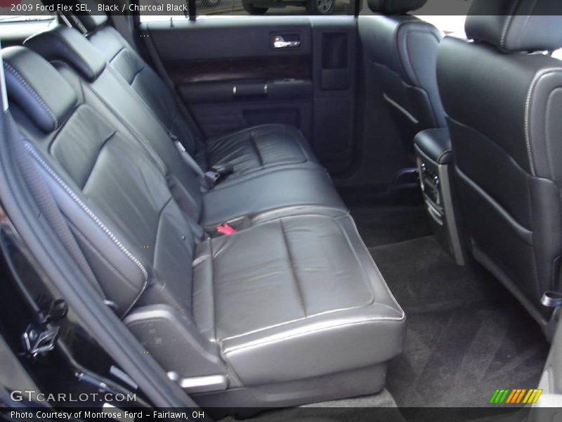 Black / Charcoal Black 2009 Ford Flex SEL
