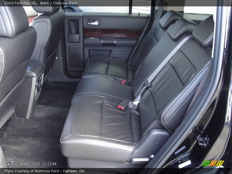 Black / Charcoal Black 2009 Ford Flex SEL