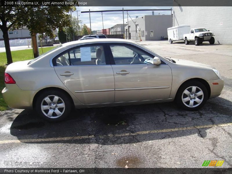 Light Almond Beige / Beige 2008 Kia Optima LX
