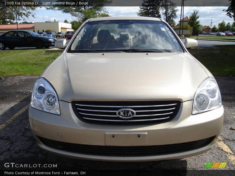 Light Almond Beige / Beige 2008 Kia Optima LX