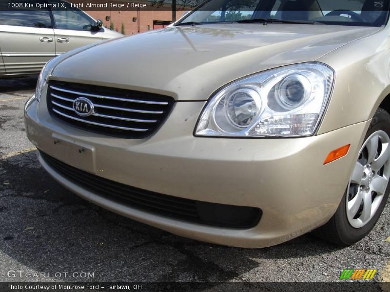 Light Almond Beige / Beige 2008 Kia Optima LX