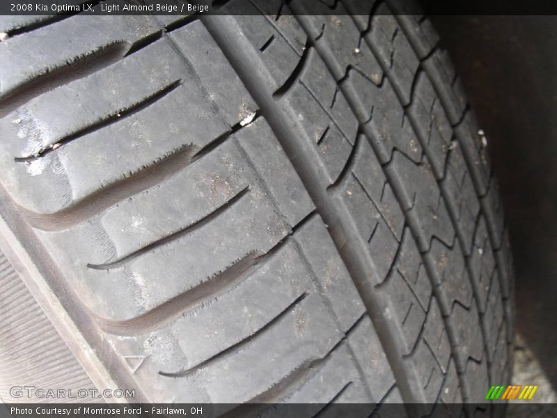 Light Almond Beige / Beige 2008 Kia Optima LX