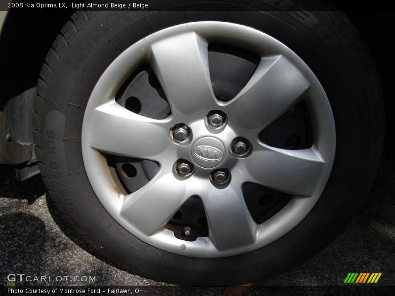 Light Almond Beige / Beige 2008 Kia Optima LX