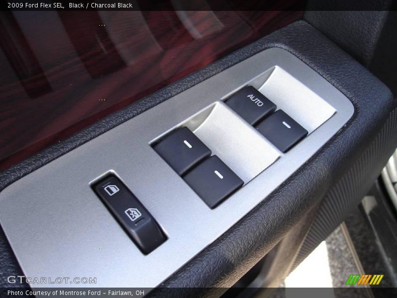 Black / Charcoal Black 2009 Ford Flex SEL