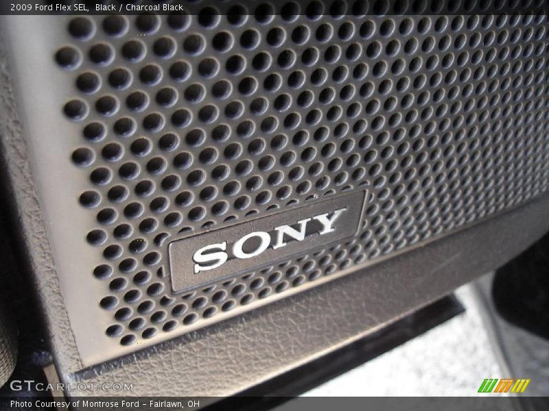 Black / Charcoal Black 2009 Ford Flex SEL