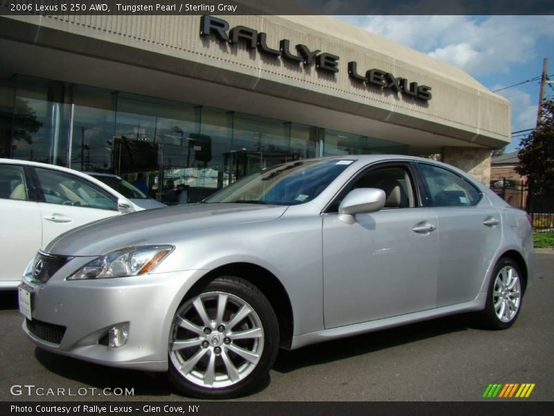 Tungsten Pearl / Sterling Gray 2006 Lexus IS 250 AWD