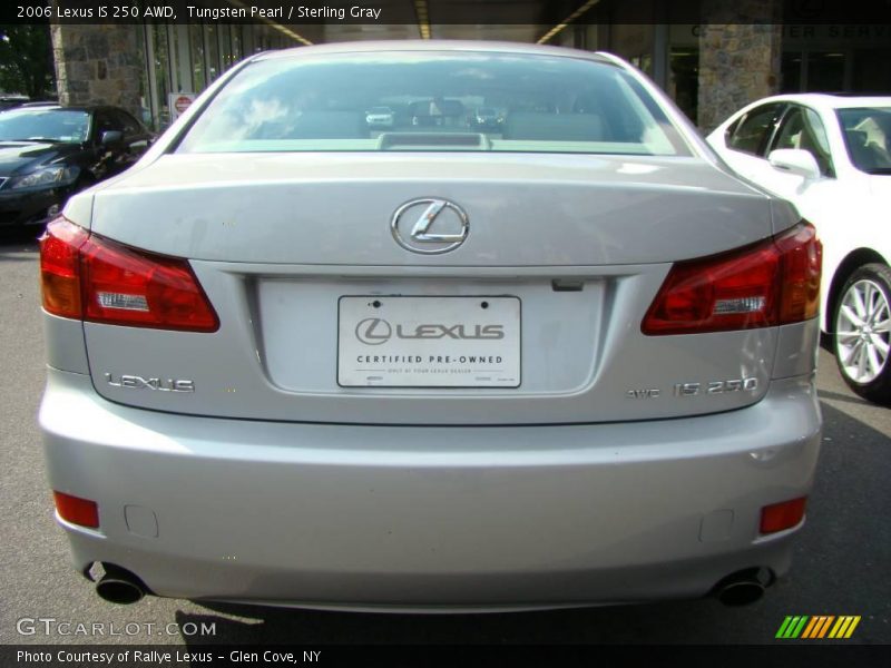 Tungsten Pearl / Sterling Gray 2006 Lexus IS 250 AWD
