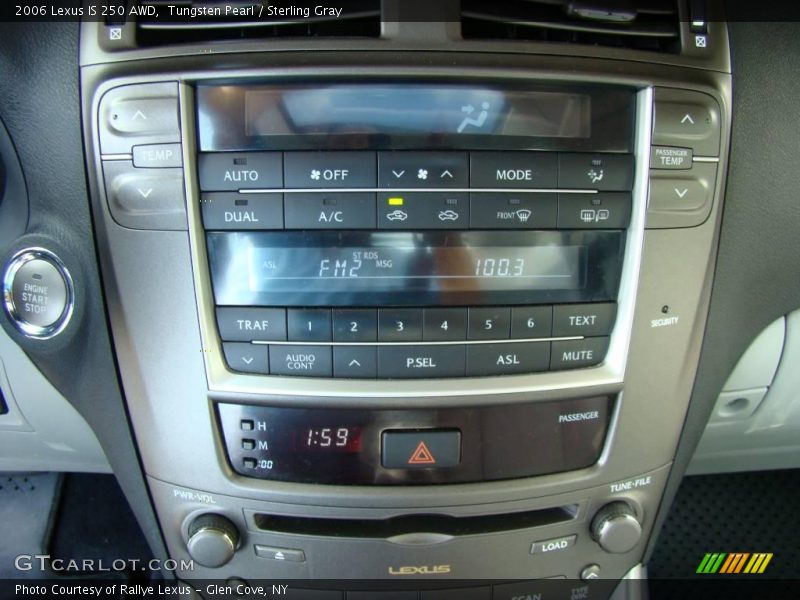 Tungsten Pearl / Sterling Gray 2006 Lexus IS 250 AWD