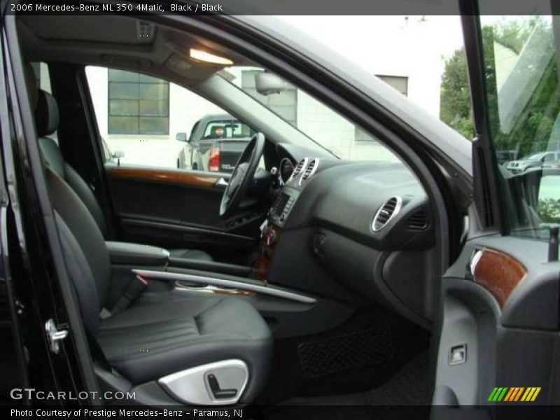 Black / Black 2006 Mercedes-Benz ML 350 4Matic
