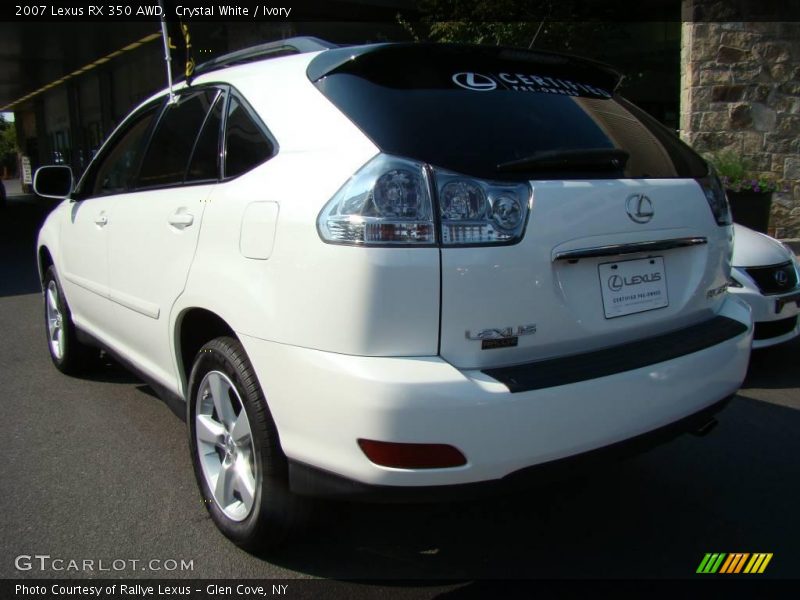 Crystal White / Ivory 2007 Lexus RX 350 AWD