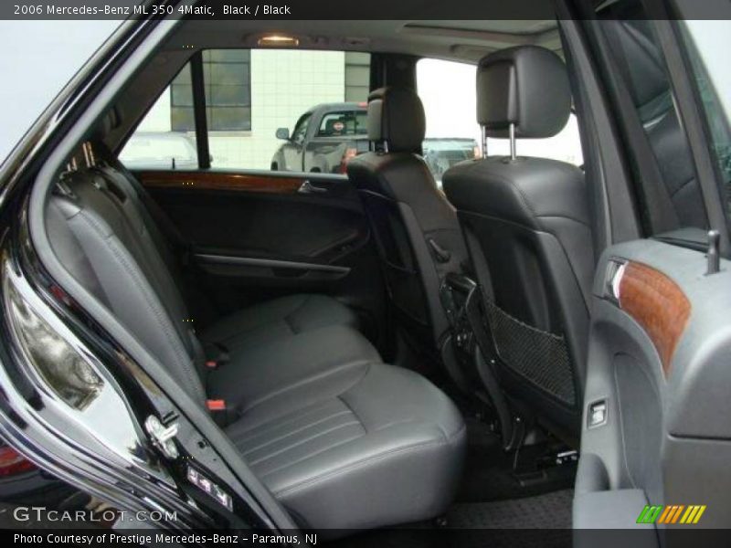 Black / Black 2006 Mercedes-Benz ML 350 4Matic