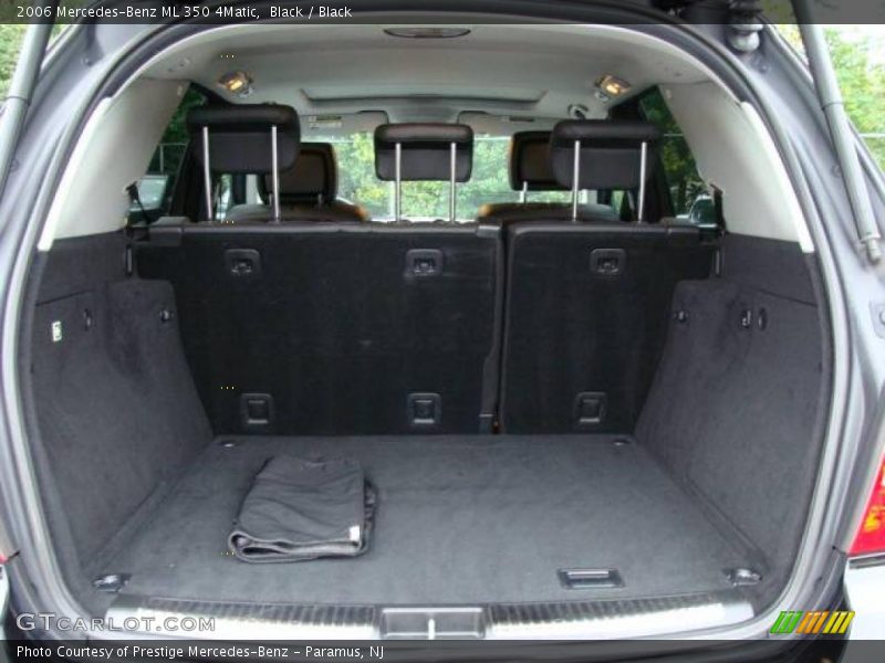 Black / Black 2006 Mercedes-Benz ML 350 4Matic
