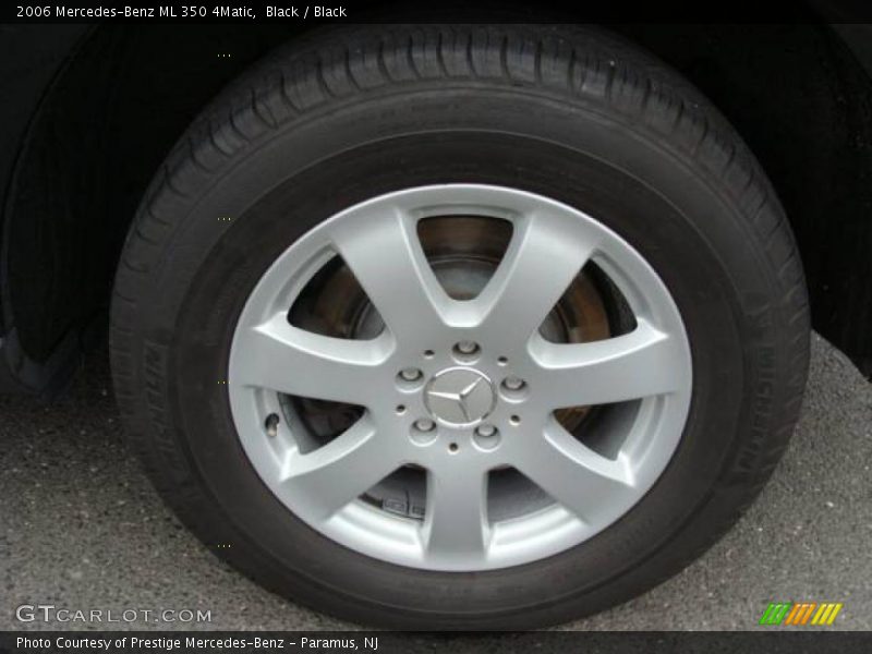 Black / Black 2006 Mercedes-Benz ML 350 4Matic