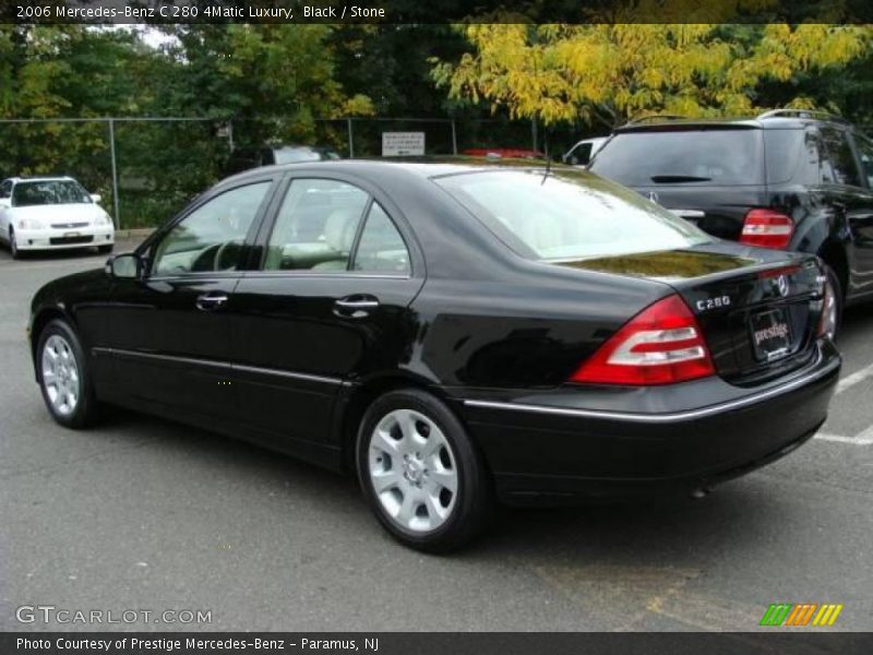 Black / Stone 2006 Mercedes-Benz C 280 4Matic Luxury